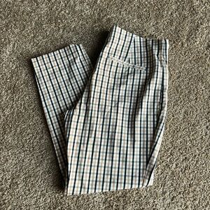 Plaid Work Pants